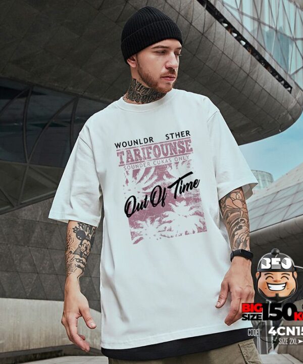 Alternative view of Áo thun tay ngắn Tarifounse Out if time