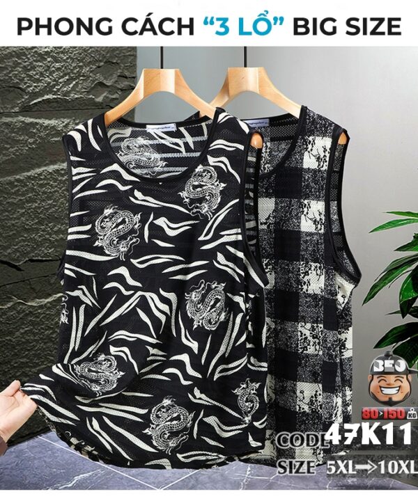 Áo thun 3 lổ họa tiết caro nylon mắt lưới co giãn mỏng nhẹ cá tính 9 Áo thun 3 lổ họa tiết caro nylon mắt lưới co giãn mỏng nhẹ cá tính 4