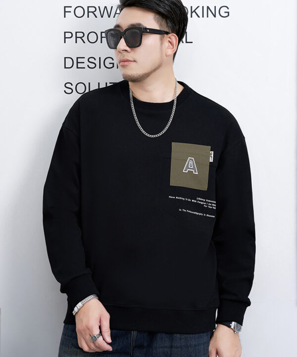 Alternative view of Áo Sweater kiểu phối túi Design A