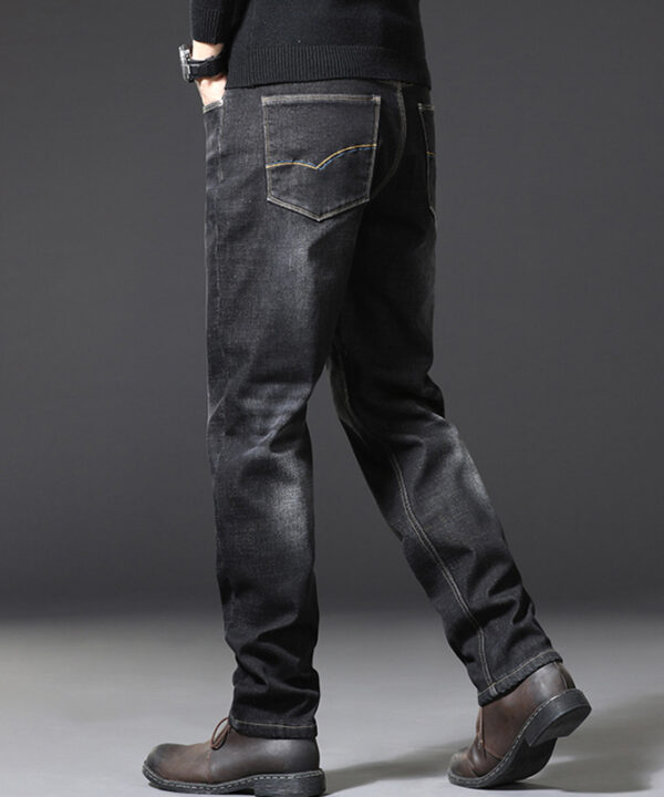 Quần dài jean ống suông basic thun co giãn 3