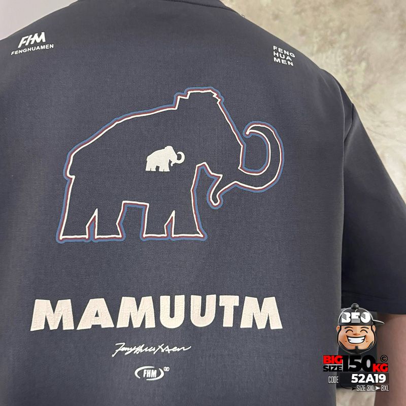 Áo thun tay ngắn cotton thun MAMTUMM 5 Áo thun tay ngắn cotton thun MAMTUMM - Ảnh 5