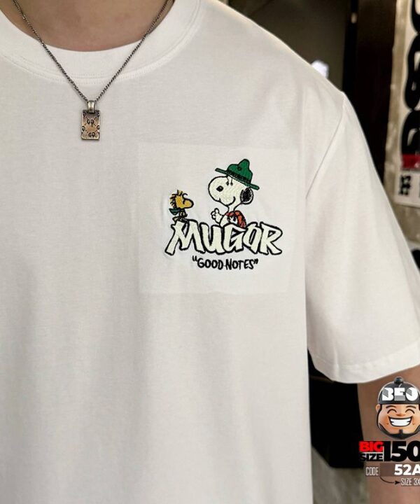 Áo thun tay ngắn cotton thun Mugor Boyz 7 Áo thun tay ngắn cotton thun Mugor Boyz 2