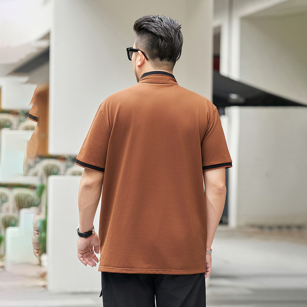 Áo thun tay ngắn polo K cổ viền trẻ trung 3 Áo thun tay ngắn polo K cổ viền trẻ trung - Ảnh 3