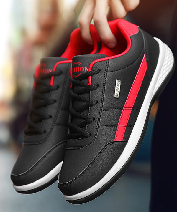 Giầy Bata thể thao ráp màu da mờ basic tối giản 2