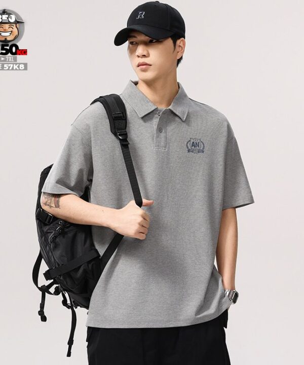 Áo thun tay ngắn Polo Urban Luxe logo ANNESS