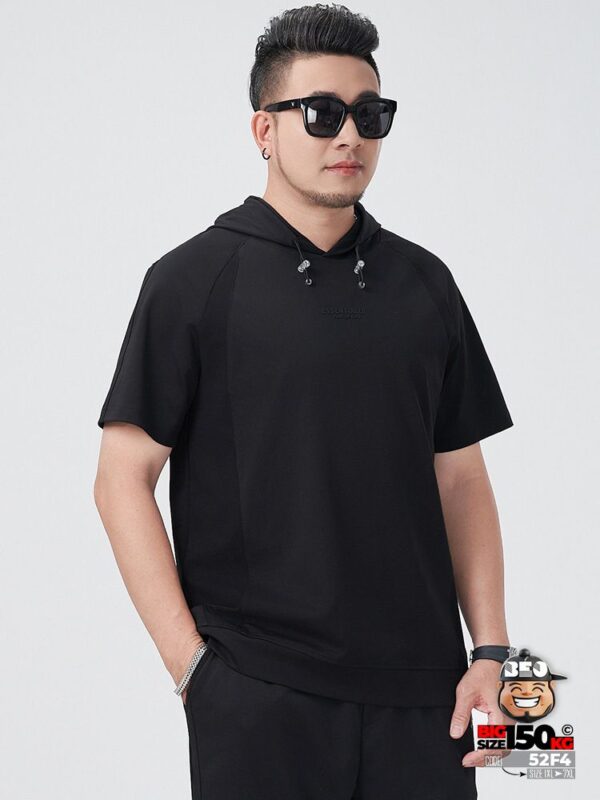 Áo Hoodie T Shirt chữ nổi Essentially tối giãn và cá tính 1