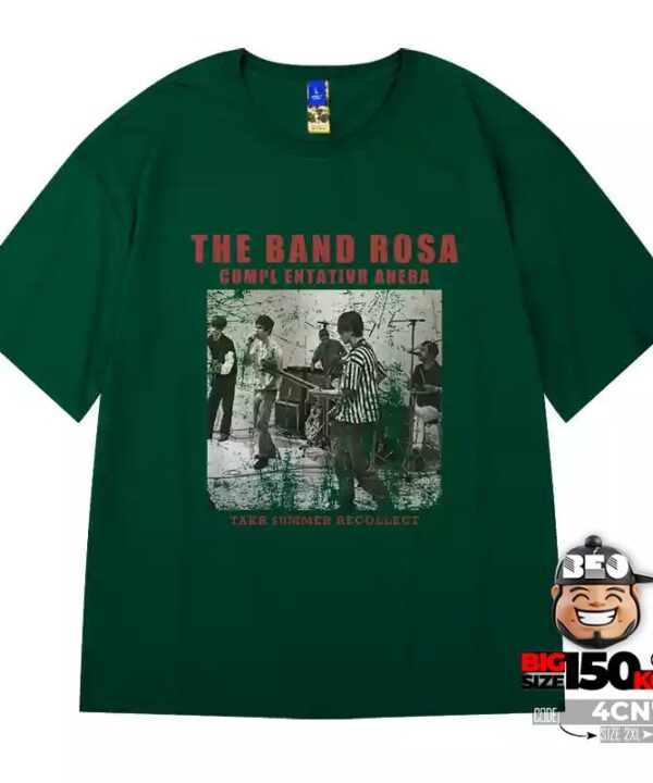 Áo thun tay ngắn the band Rosa 7 Áo thun tay ngắn the band Rosa 2