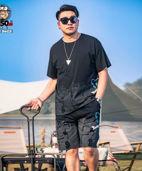 Đồ bộ thun cotton coban bear Sencelessii cá tính 7 Đồ bộ thun cotton coban bear Sencelessii cá tính 2