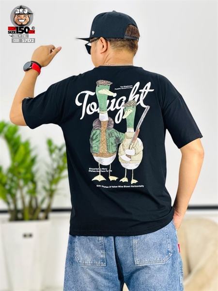 Áo thun tay ngắn cotton Duck friendly ngộ nghĩnh