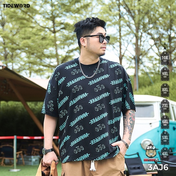 Áo thun tay ngắn những dòng chữ xiên cá tính