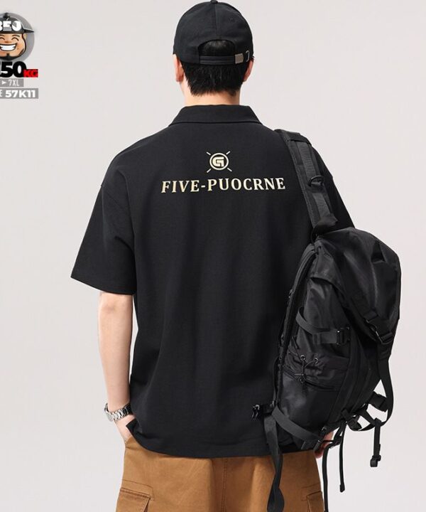 Áo thun tay ngắn Polo Classic Fit logo G Five 2