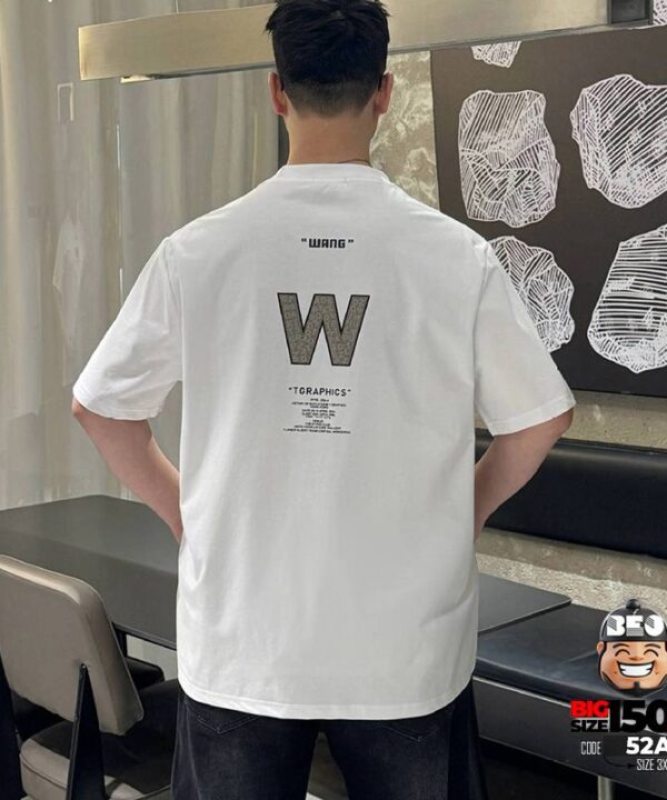 Alternative view of Áo thun tay ngắn cotton thun A Lét Xan Đơ Quang