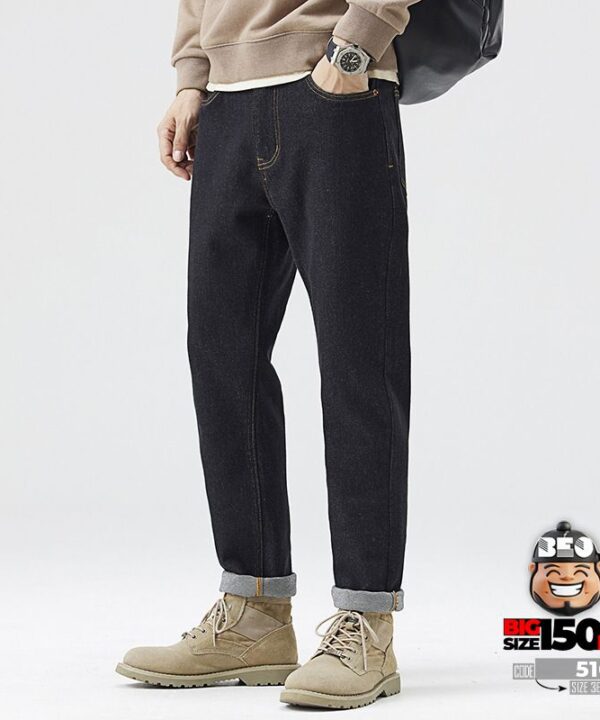 Quần dài jean jogger co giãn eco sợi kiểu cổ điển 9 Quần dài jean jogger co giãn eco sợi kiểu cổ điển 4