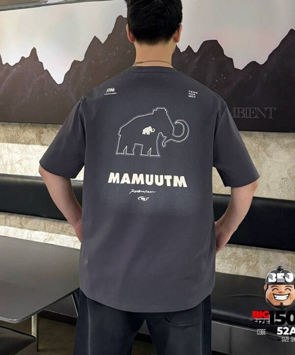 Áo thun tay ngắn cotton thun MAMTUMM