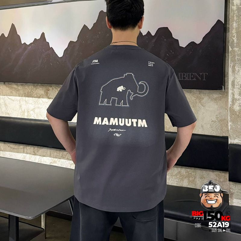 Áo thun tay ngắn cotton thun MAMTUMM 1 Áo thun tay ngắn cotton thun MAMTUMM