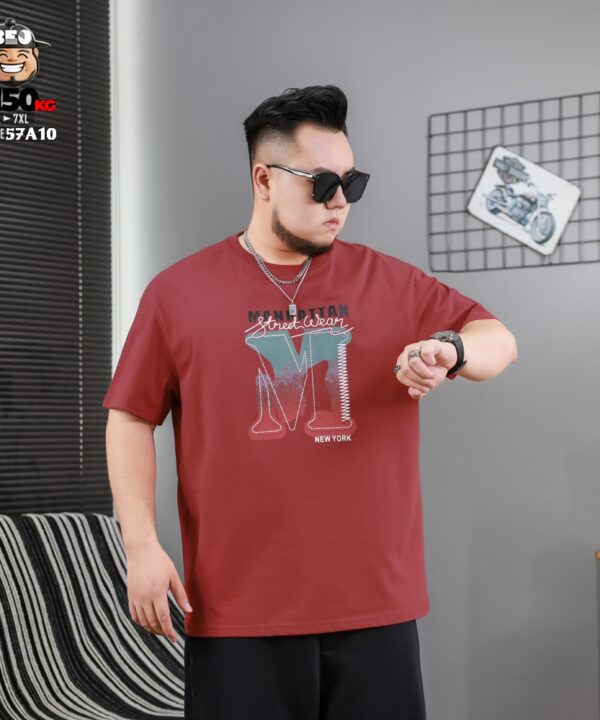 Alternative view of Áo thun tay ngắn cotton streetWear M NewYork