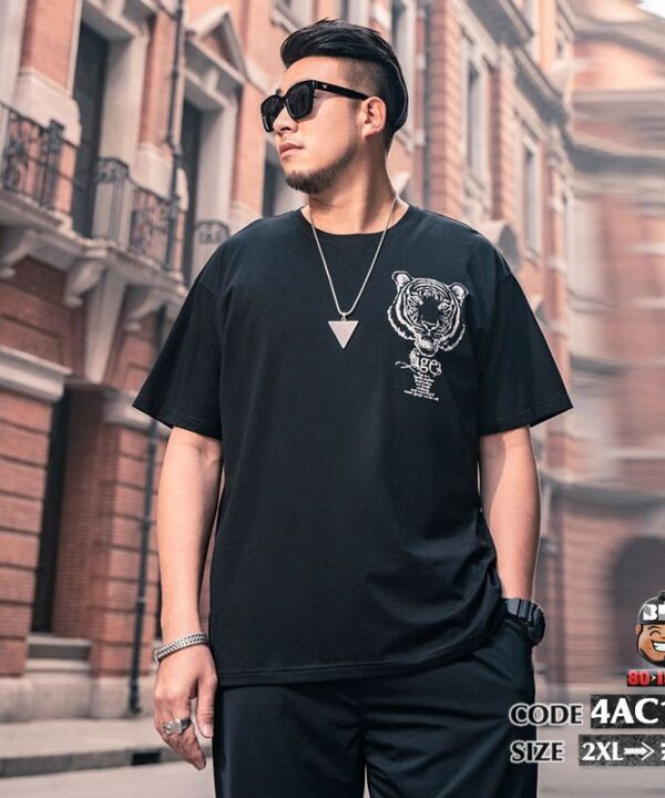 Áo thun tay ngắn tiger in back is typical mountain 1