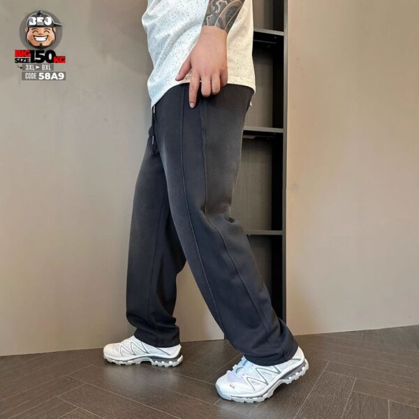 Quần dài jogger slim fit wax khói chỉ nổi wax oldschool 1