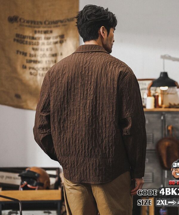 Áo khoác thun đũi Caffeteria Block 4