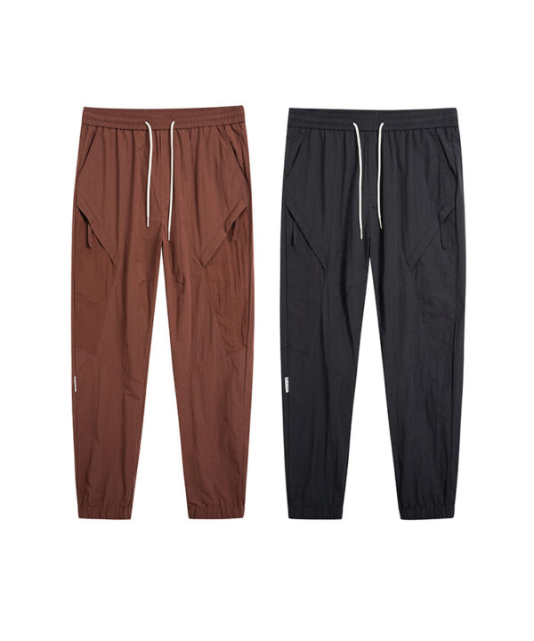 Quần dài jogger ống túm vải đủi kiểu dáng ráp vải cá tính 4