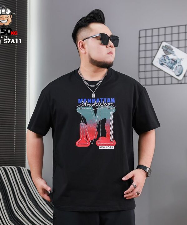 Áo thun tay ngắn cotton streetWear M NewYork 2