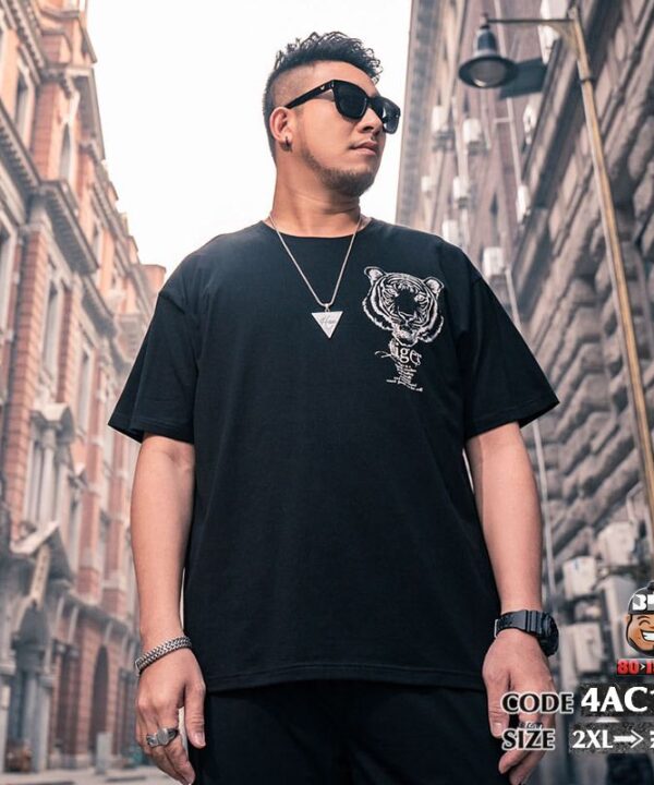 Áo thun tay ngắn tiger in back is typical mountain 4