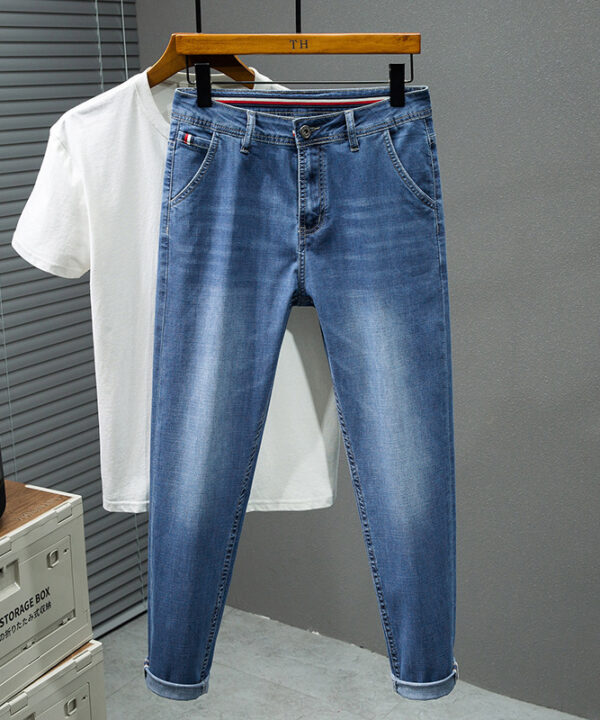 Quần dài jean thun Viền Thơm Rao