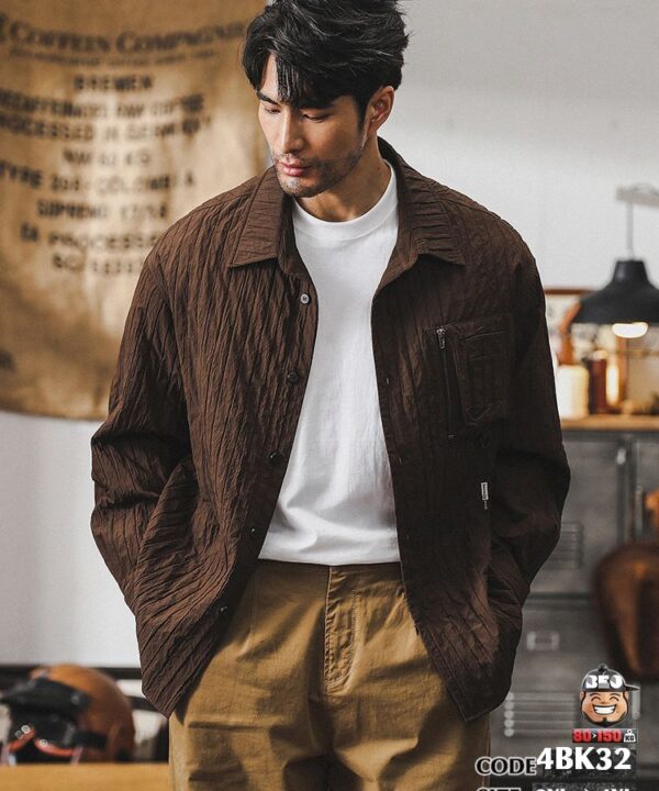 Áo khoác thun đũi Caffeteria Block 3