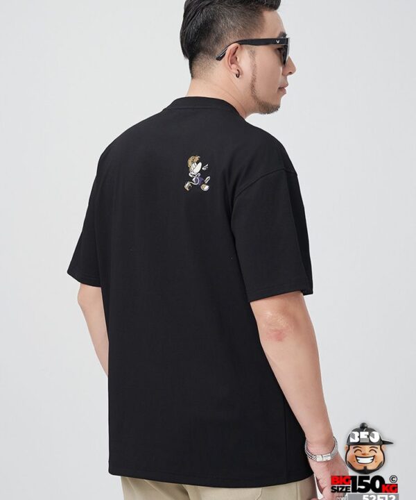 Áo thun tay ngắn họa tiết cậu bé tinh nghịch với dòng chữ Generation cá tính 2