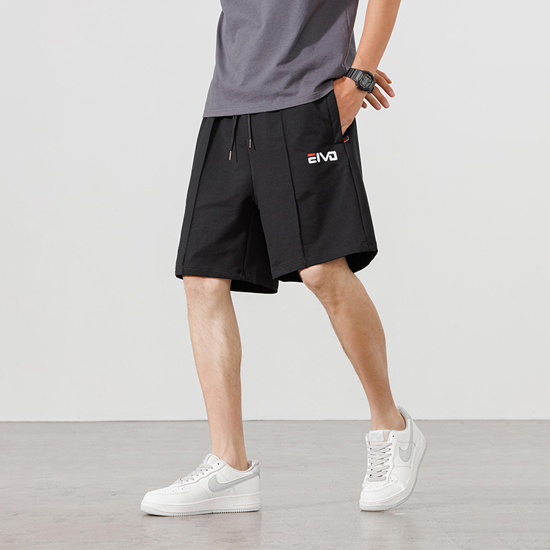 Quần ngắn thun thể thao EIVO túi kéo basic 4 Quần ngắn thun thể thao EIVO túi kéo basic - Ảnh 4