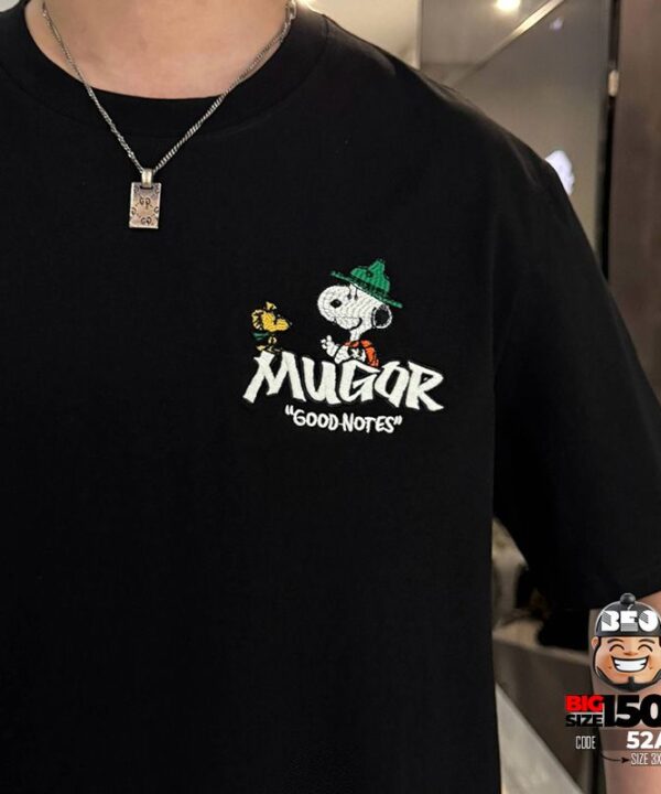 Áo thun tay ngắn cotton thun Mugor Boyz 8 Áo thun tay ngắn cotton thun Mugor Boyz 3