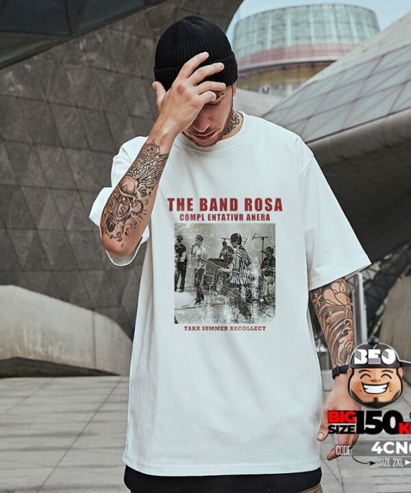 Alternative view of Áo thun tay ngắn the band Rosa