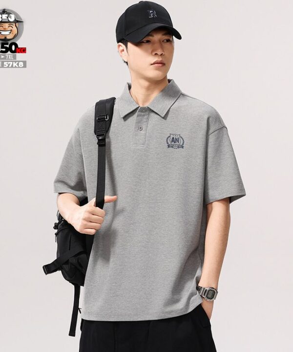 Áo thun tay ngắn Polo Urban Luxe logo ANNESS 2