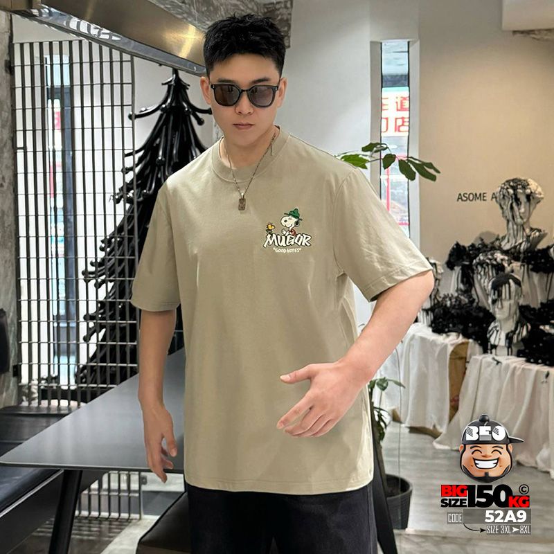 Áo thun tay ngắn cotton thun Mugor Boyz 2 Áo thun tay ngắn cotton thun Mugor Boyz - Ảnh 2