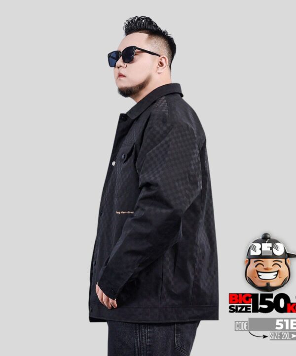 Áo khoác cotton fiber hoa văn bàn cờ Pang Men House 8 Áo khoác cotton fiber hoa văn bàn cờ Pang Men House 3