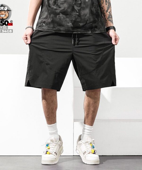 Quần short thun cool fabric ovan line gấu chân kiểu chất art 8 Quần short thun cool fabric ovan line gấu chân kiểu chất art 3