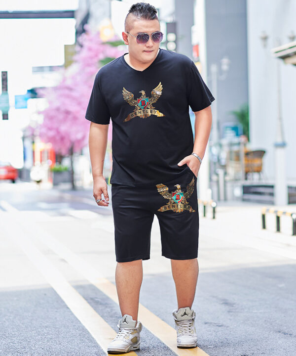 Đồ bộ ngắn thun cotton co giãn họa tiết đại bàng B 7 Đồ bộ ngắn thun cotton co giãn họa tiết đại bàng B 2