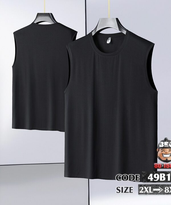 Áo thun 3 lổ trơn basic, áo lót nam big size 4