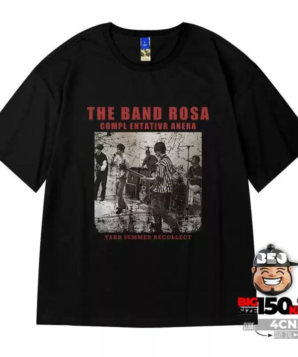 Áo thun tay ngắn the band Rosa 9 Áo thun tay ngắn the band Rosa 4