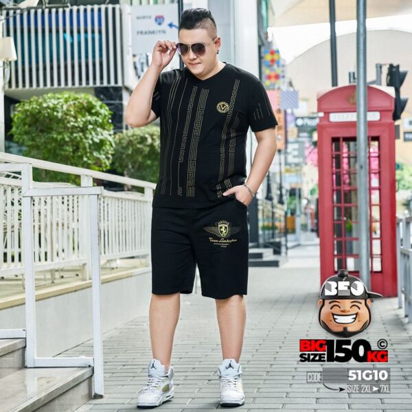 Đồ bộ ngắn thun cotton co giãn sọc Vờ Jaji cá tính 1
