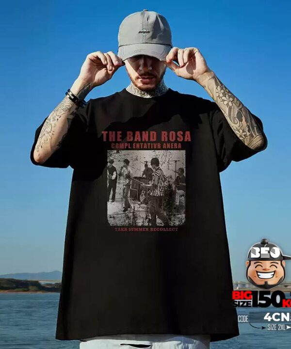 Áo thun tay ngắn the band Rosa 8 Áo thun tay ngắn the band Rosa 3