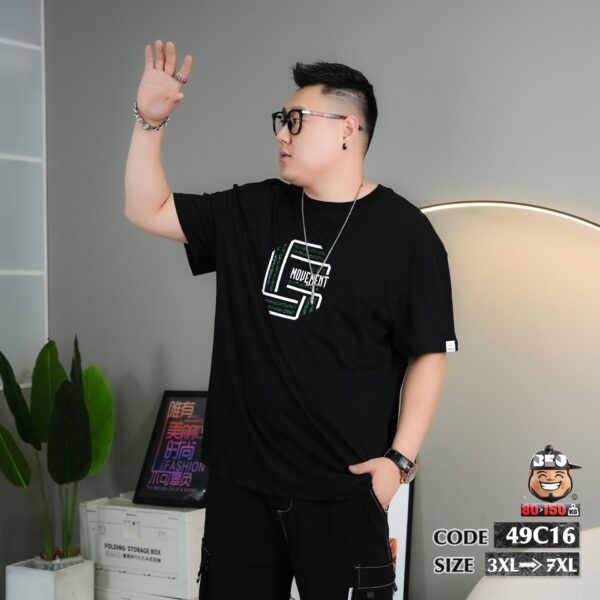 Áo thun tay ngắn cổ tròn Logo G Movement 1