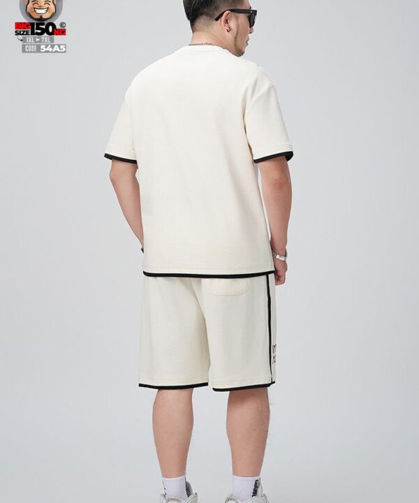 Alternative view of Đồ bộ short thun cotton viền nhấn Inter Moda sport band