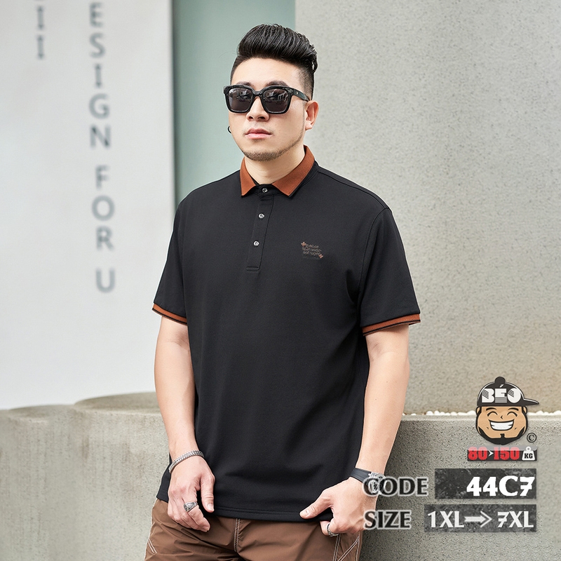 Áo thun tay ngắn polo Mini logo đơn giản sang trọng 5 Áo thun tay ngắn polo Mini logo đơn giản sang trọng - Ảnh 5