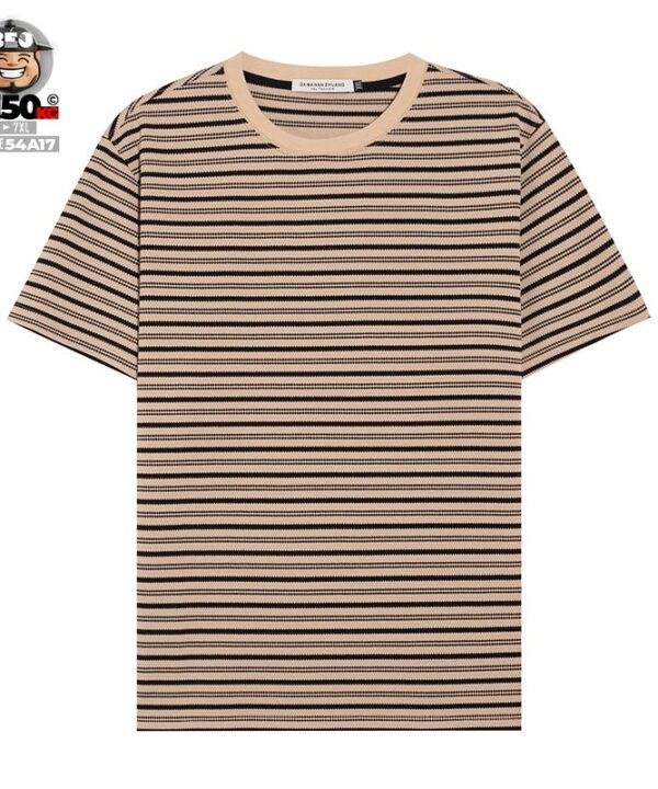 Áo thun tay ngắn cotton sọc ngang cool feel vintage 4