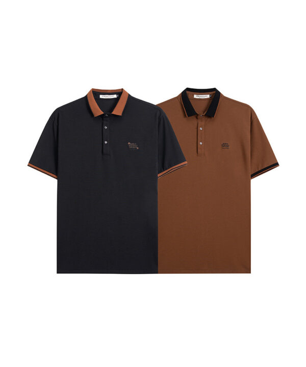 Áo thun tay ngắn polo Mini logo đơn giản sang trọng 8 Áo thun tay ngắn polo Mini logo đơn giản sang trọng 3