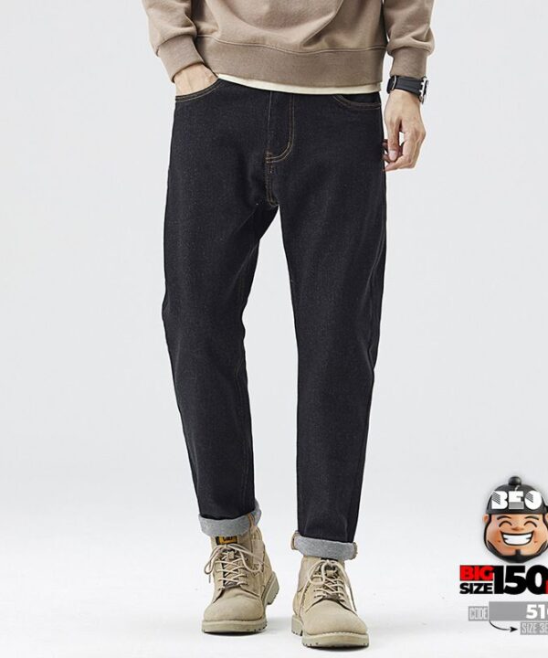 Quần dài jean jogger co giãn eco sợi kiểu cổ điển 7 Quần dài jean jogger co giãn eco sợi kiểu cổ điển 2