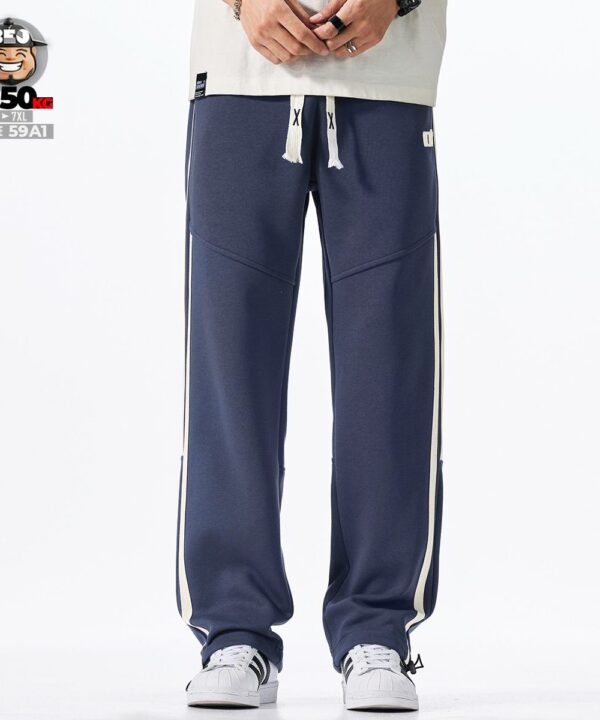 Quần dài jogger ống đa năng sọc đứt bên hông cá tính 4