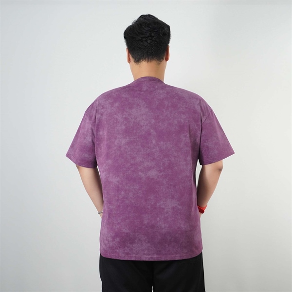 Alternative view of Áo thun tay ngắn cotton co giãn in chữ Snake New in fornt áo vintage style