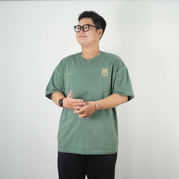 Áo thun tay ngắn cotton thick fabric Best 89 oldschool style 3 Áo thun tay ngắn cotton thick fabric Best 89 oldschool style - Ảnh 3